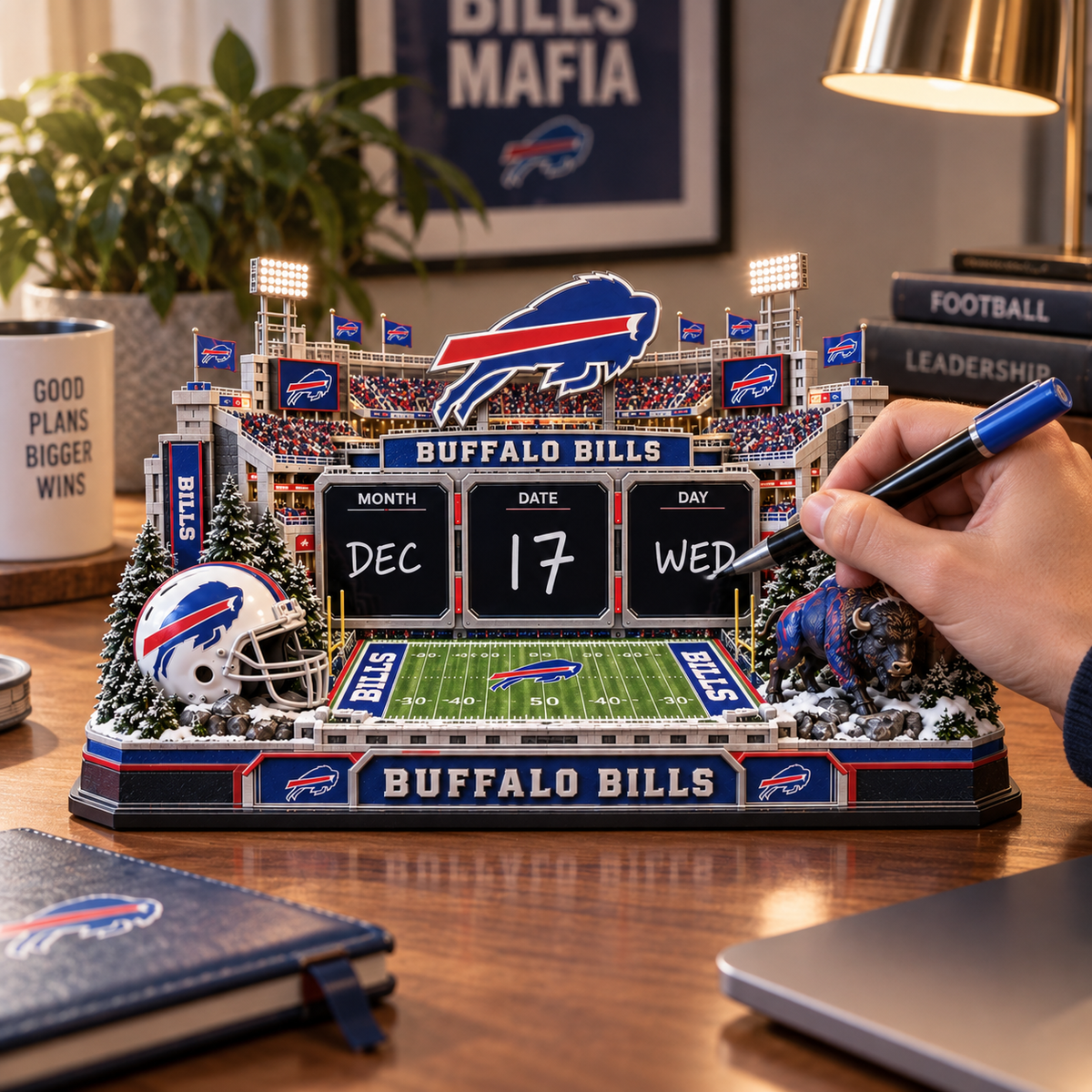 BFBL Write-On Calendar With Pen HTTT