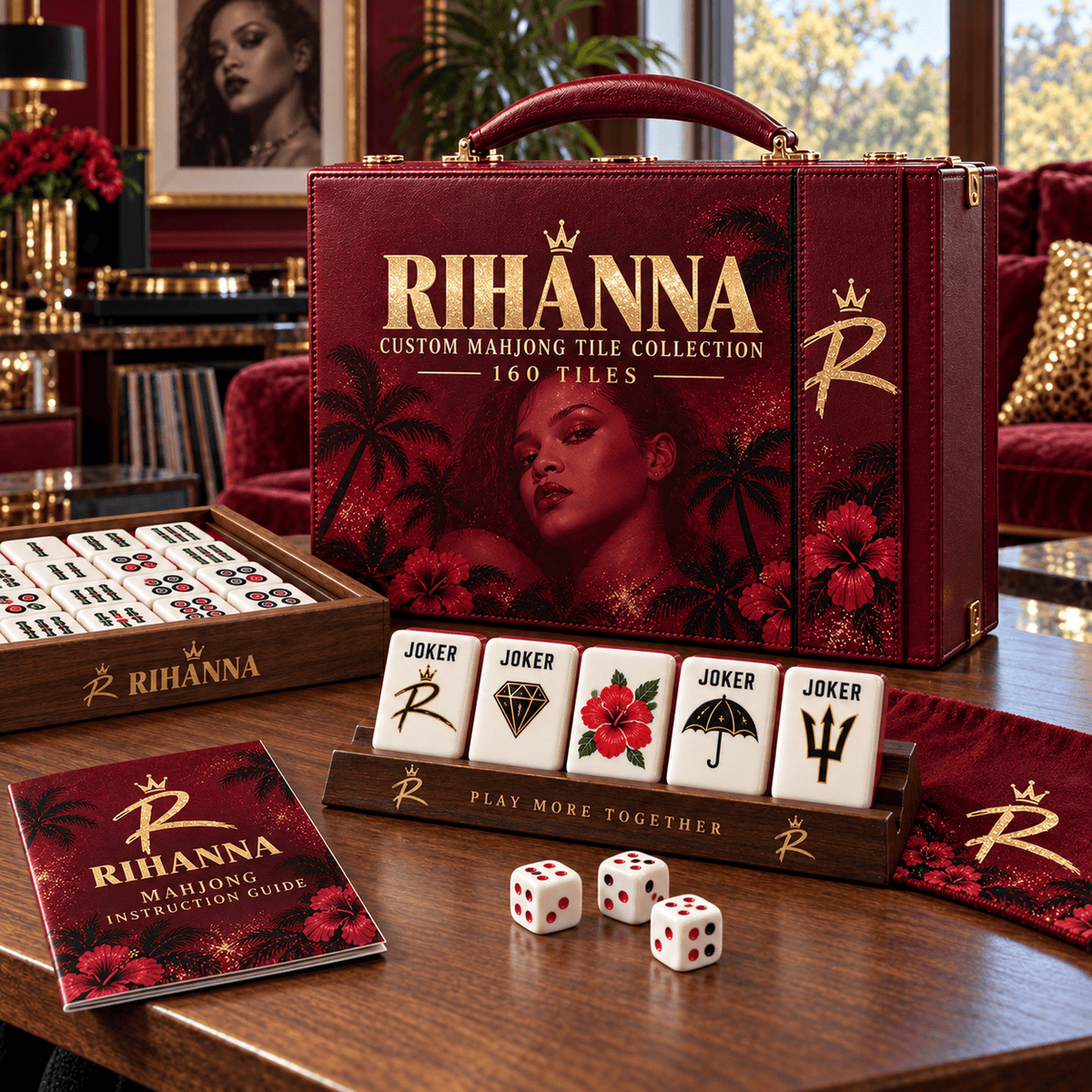 RHN Premium Mahjong Set – Game Night Edition PNPA