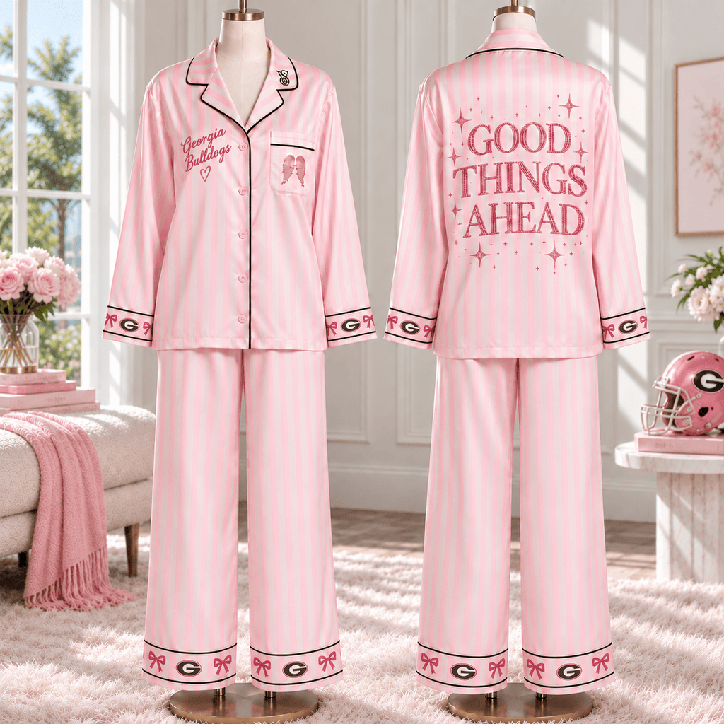 GGBD Women’s Premium Signature Satin Pajama Set NTNA