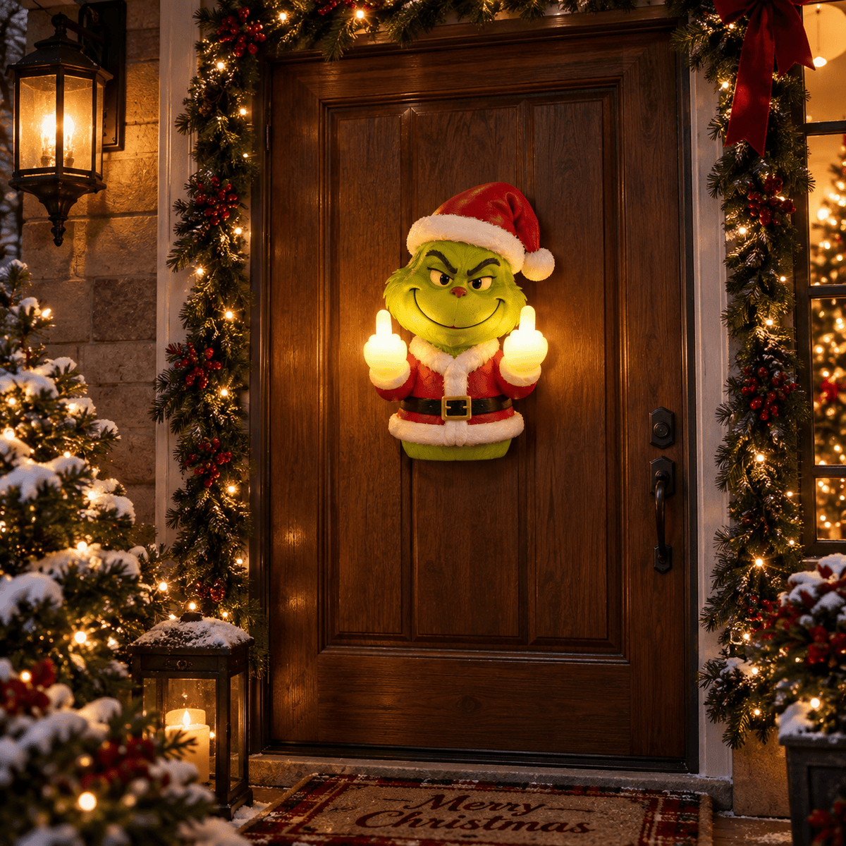TGR Premium Christmas Middle Finger Character Light NTTB