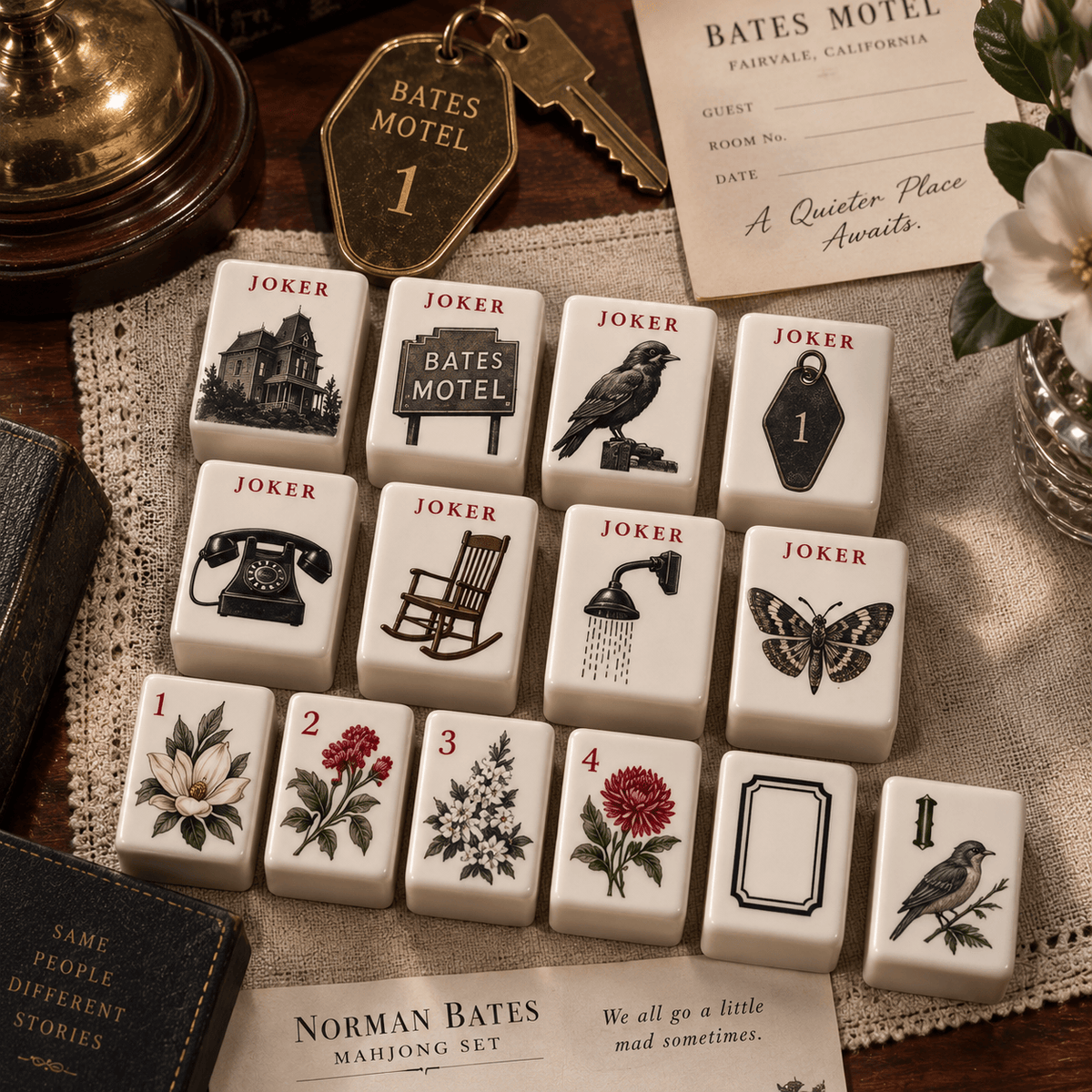 Premium NMB Mahjong Tiles Set TNSM