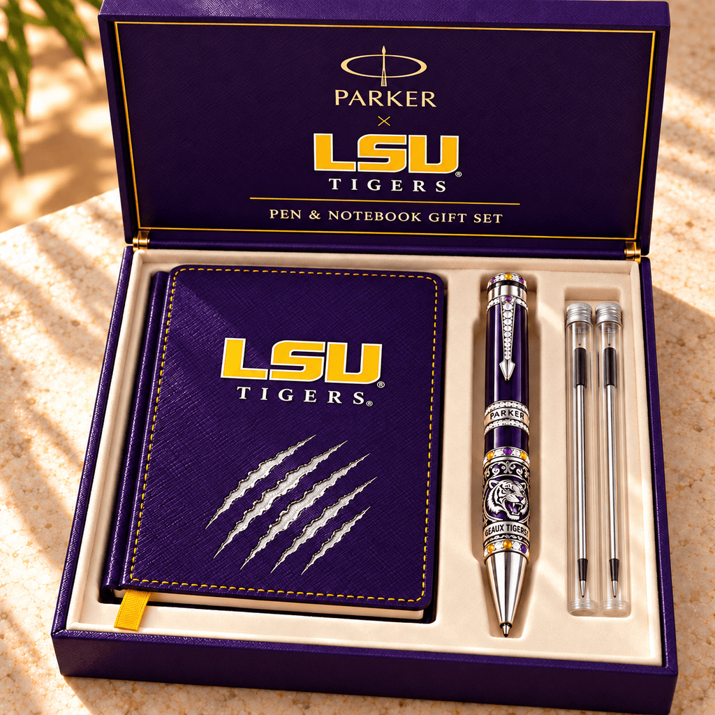 LSUT Jeweled Pen & Notebook Gift Set NHVH