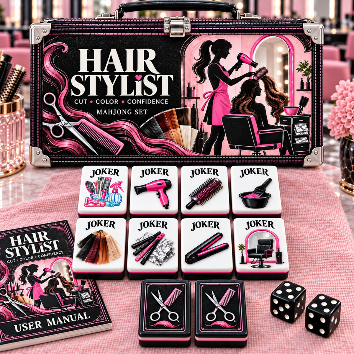 Premium HRSL Mahjong Tiles Set PVNA