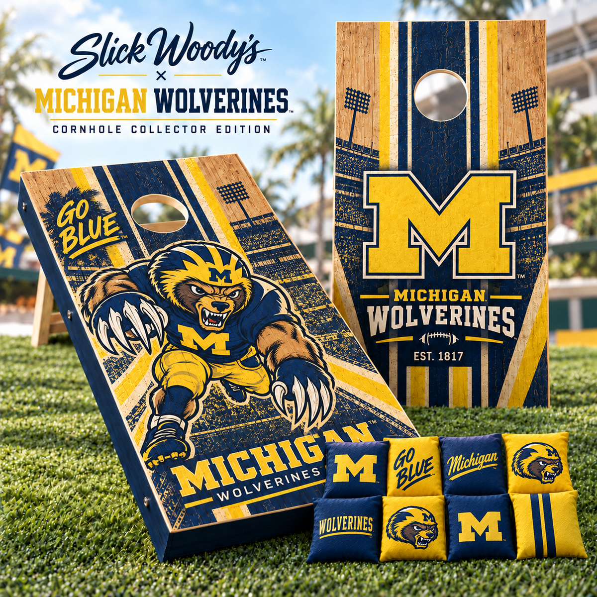 MWR Premium Cornhole Game Set NTNA