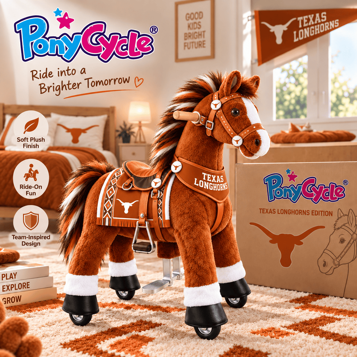 TLS Rideable Horse Toys DNBN