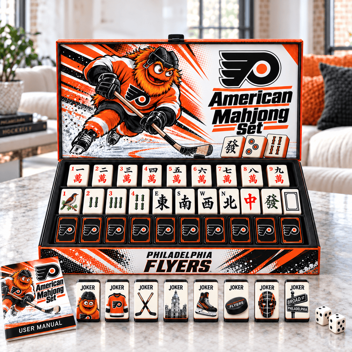 Premium PLF Mahjong Tiles Set TTMH